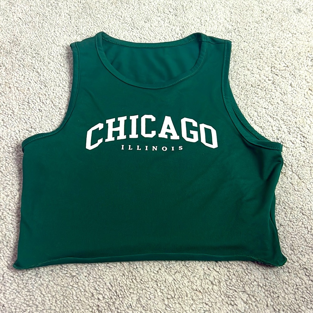 Shein Chicago cropped top